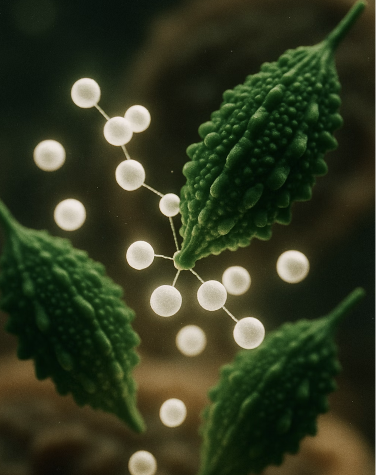 쓴맛 속에 숨겨진 혈당 조절의 비밀