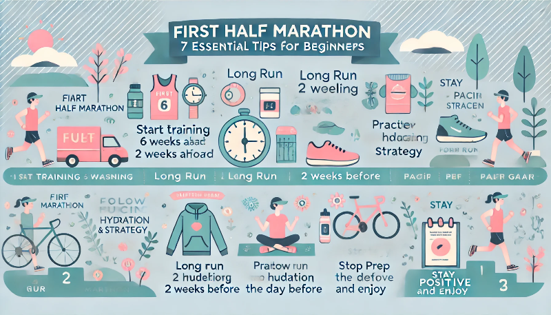 첫 하프 마라톤