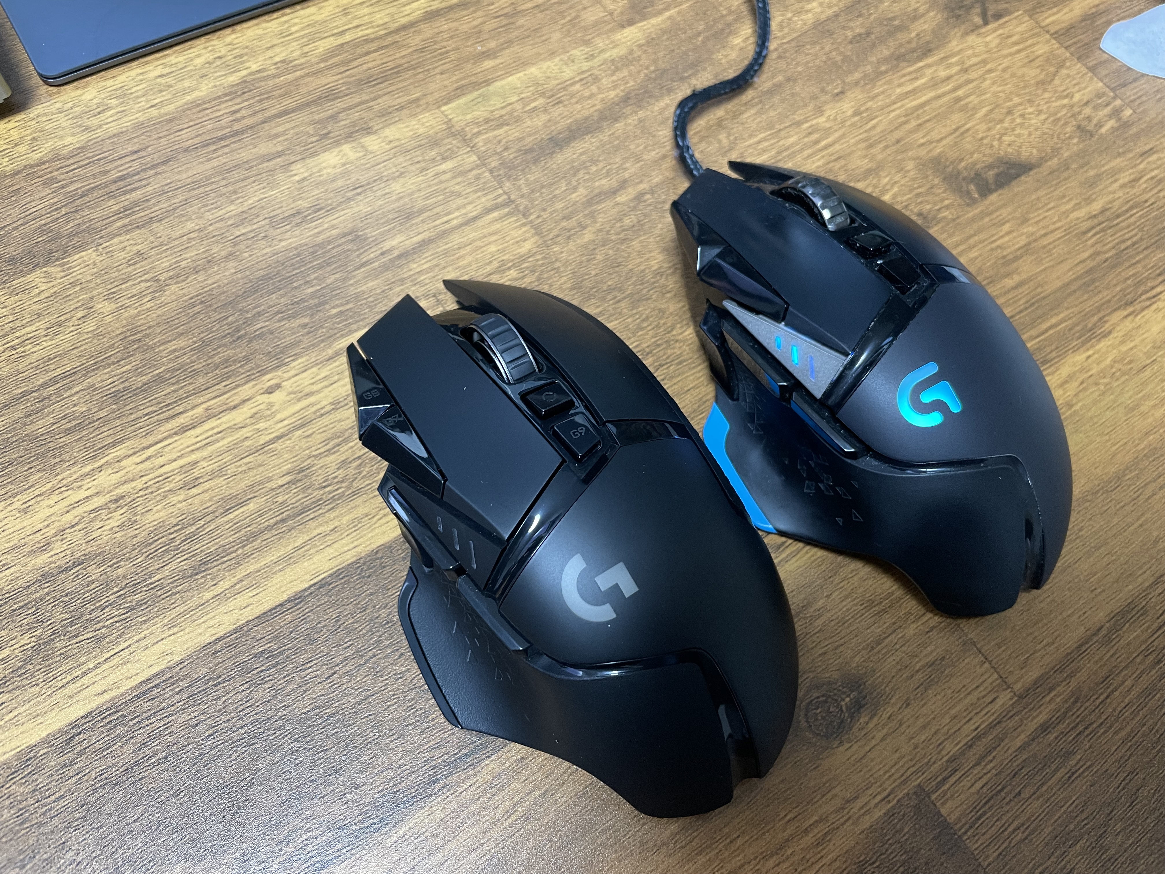 G502유선과무선