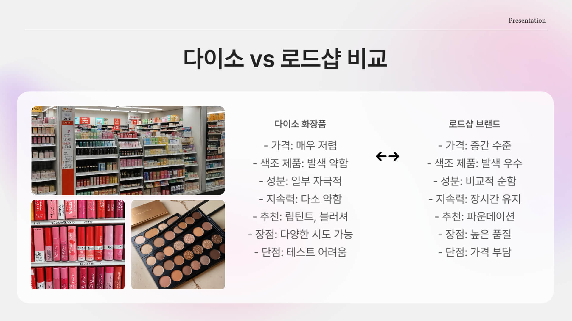 다이소 화장품