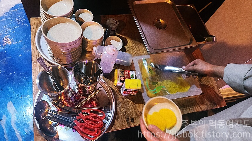 한신즉석우동-셀프바