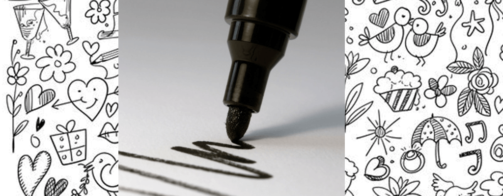 네임펜·유성매직 묻은 예