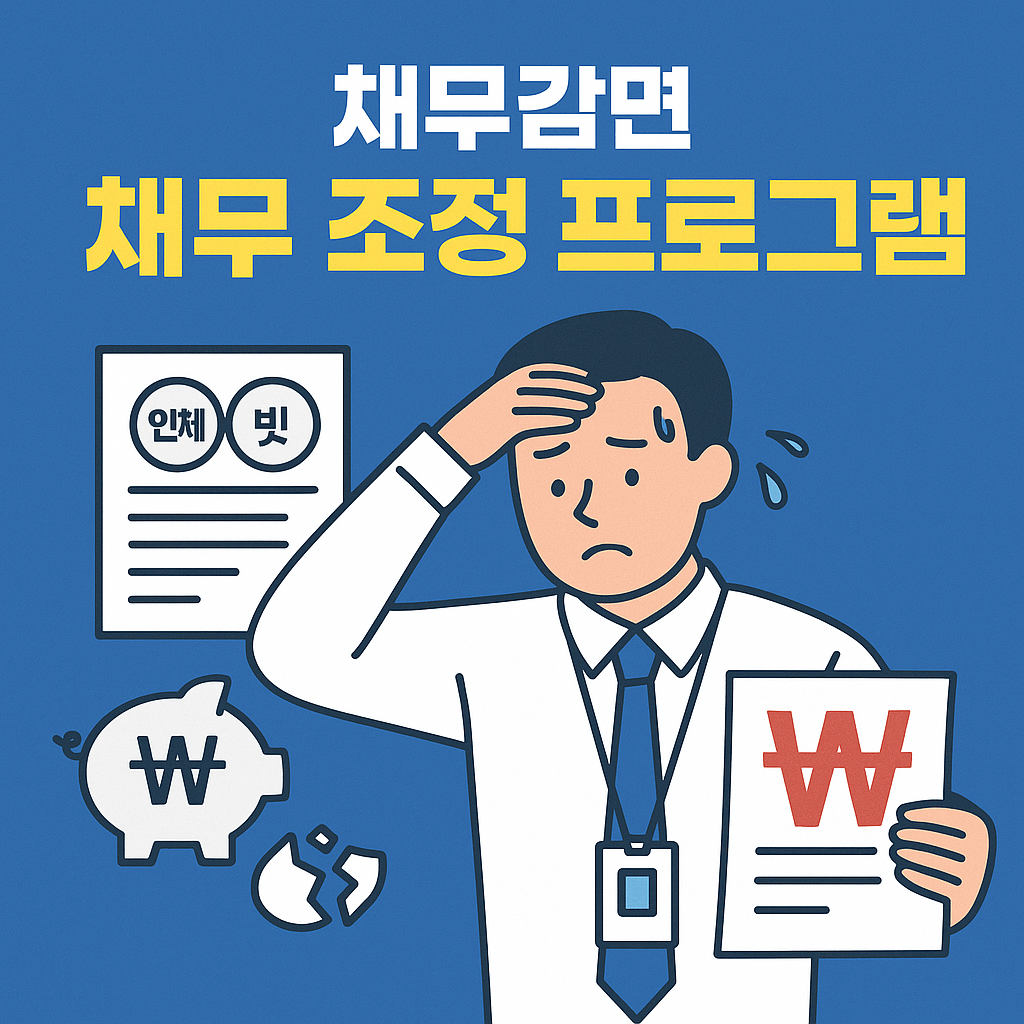 정부지원 채무조정 프로그램 &middot; 신용불량자도 신청 가능 &middot; 개인회생&middot;채무조정 대상자 필수 확인 &middot; 서민금융진흥원 연계 정책대출 &middot; 연체자도 가능한 대환대출 &middot; 폐업 후 재기 지원 &middot; 소상공인 재기패키지 최대 200만원 &middot; 신용 회복과 경제적 자립 지원 &middot; 신속 채무조정으로 연체 이자 면제 &middot; 정부 보증 서민금융 상품 