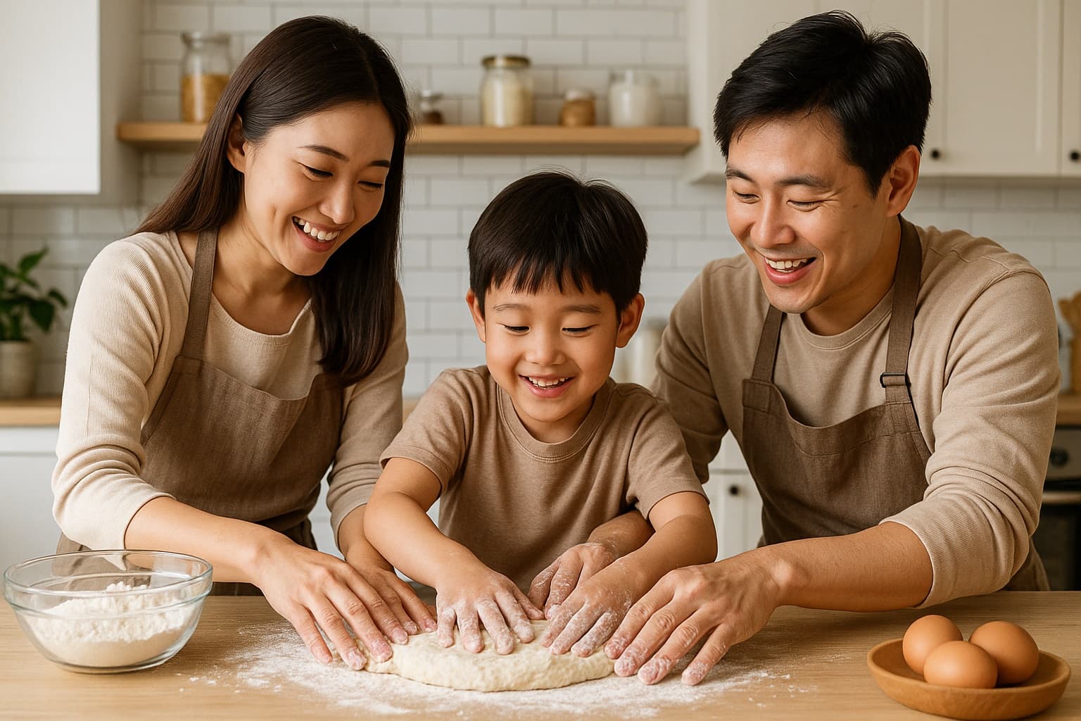 엄마, 아빠와 함께하는 요리 활동으로 촉각 통합 훈련하기