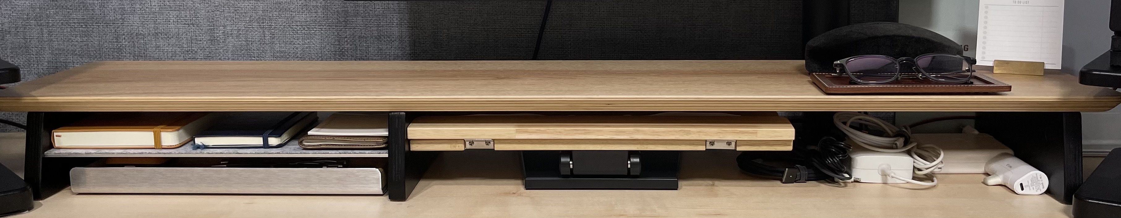 데스크 선반 실사용