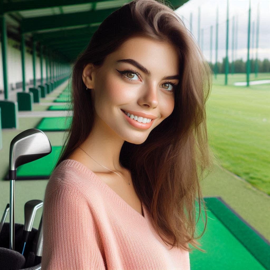 실외골프연습장 배경