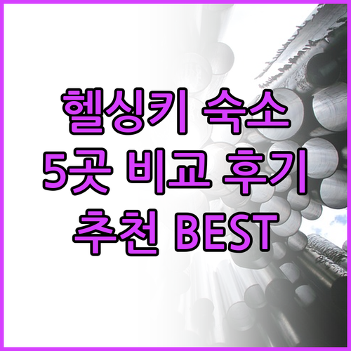 헬싱키 여행 숙소 고민 마르스키 스칸
