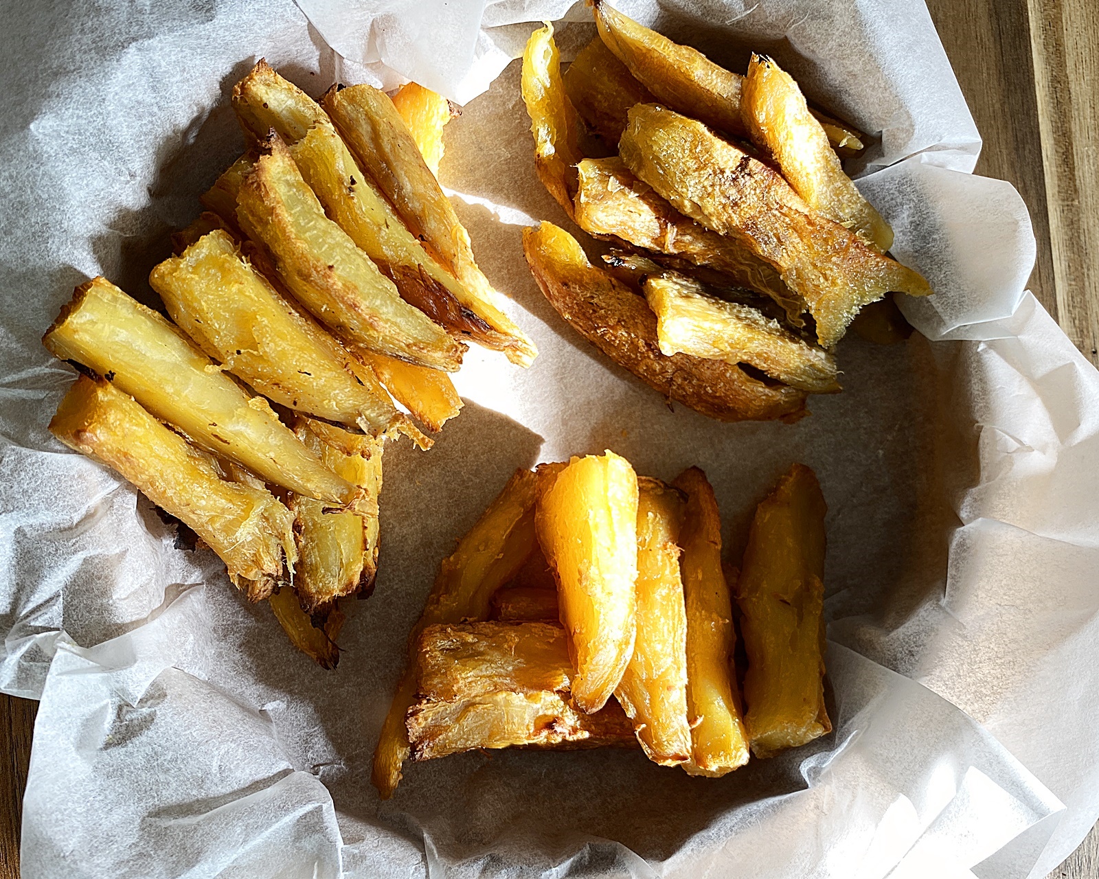 고구마 말랭이 비교 실험 결과