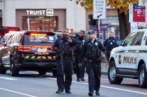 백악관 인근 총격사건 발생