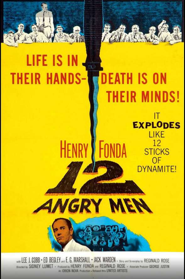 "12명의 성난 남자" 서문 줄거리 캐릭터의 역동성과 퍼포먼스!