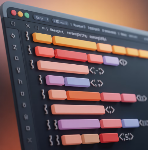 PhpStorm 테마 설정 예시 모습