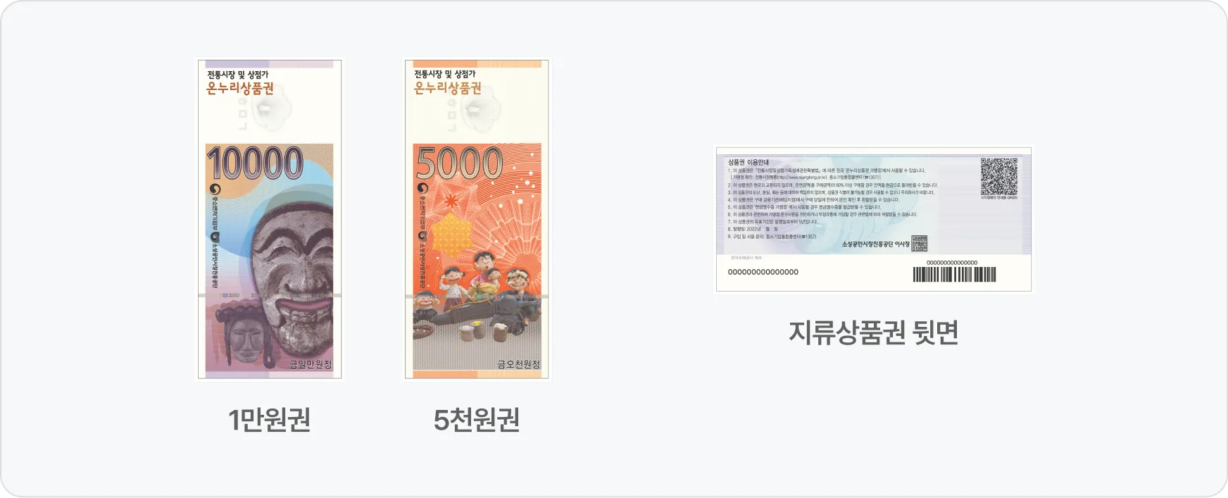 온누리상품권 지류형