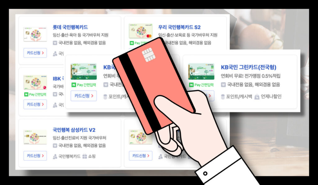 전월 실적, 어렵지 않아요!