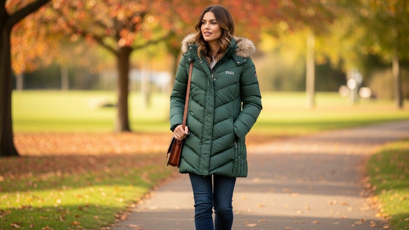 닥스 여성 패딩코트