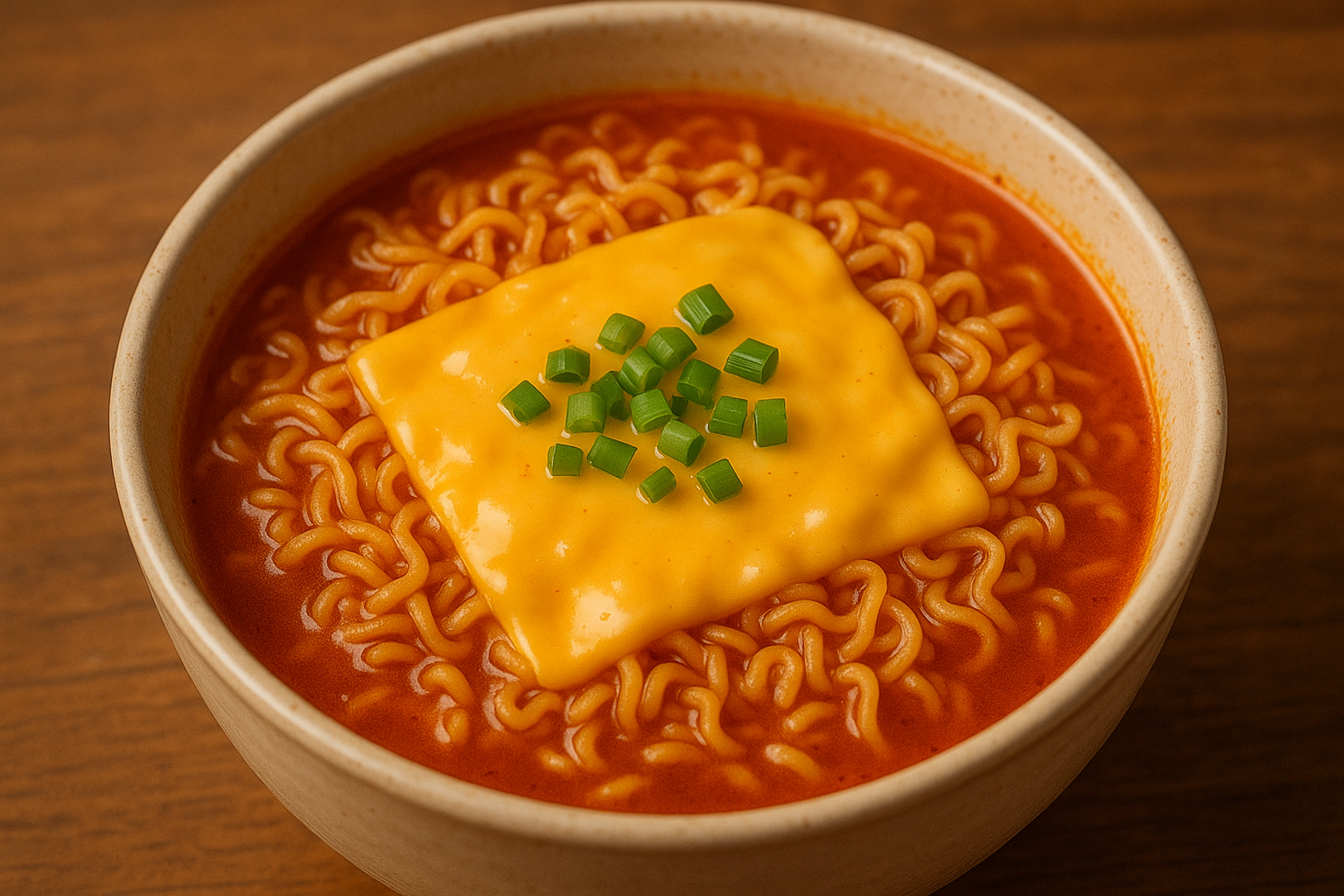 전자레인지 치즈라면 레시피