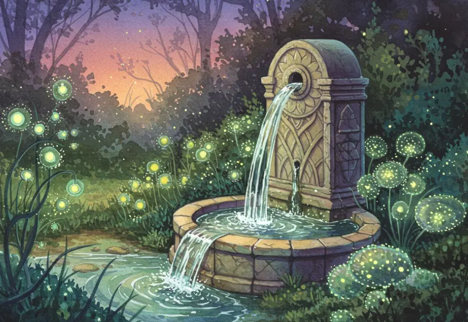 우물에서 맑은 물을 길어 올리는 꿈