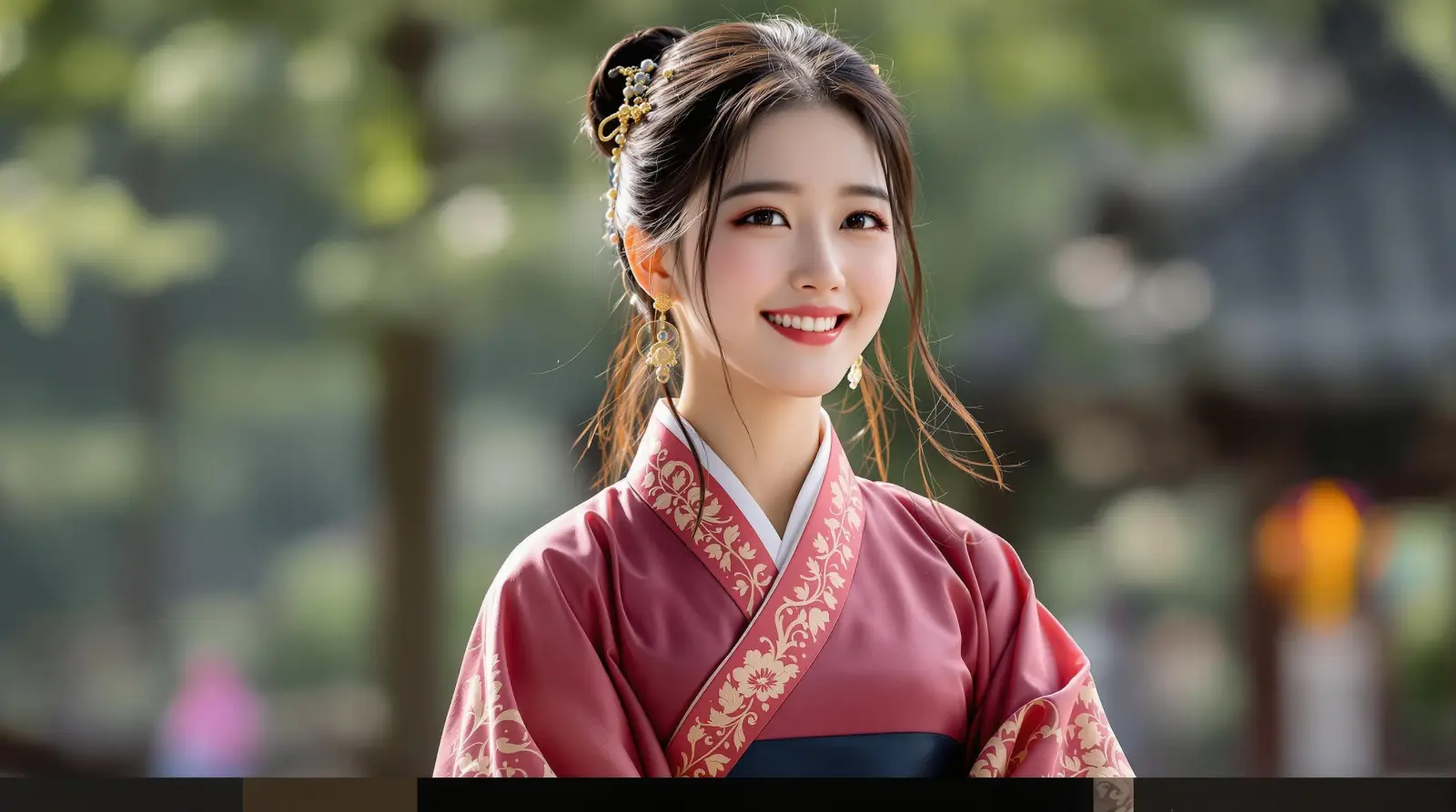 한복을 입은 여성