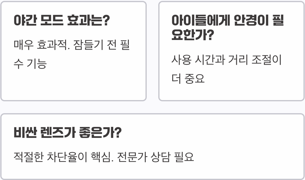 블루라이트 차단, 정말 눈 건강에 효과 있을까? (과학적 근거)