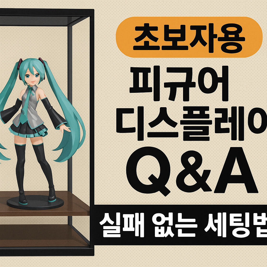 피규어 디스플레이