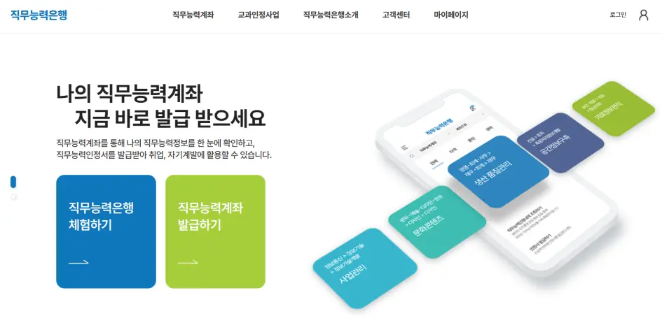 직무능력은행