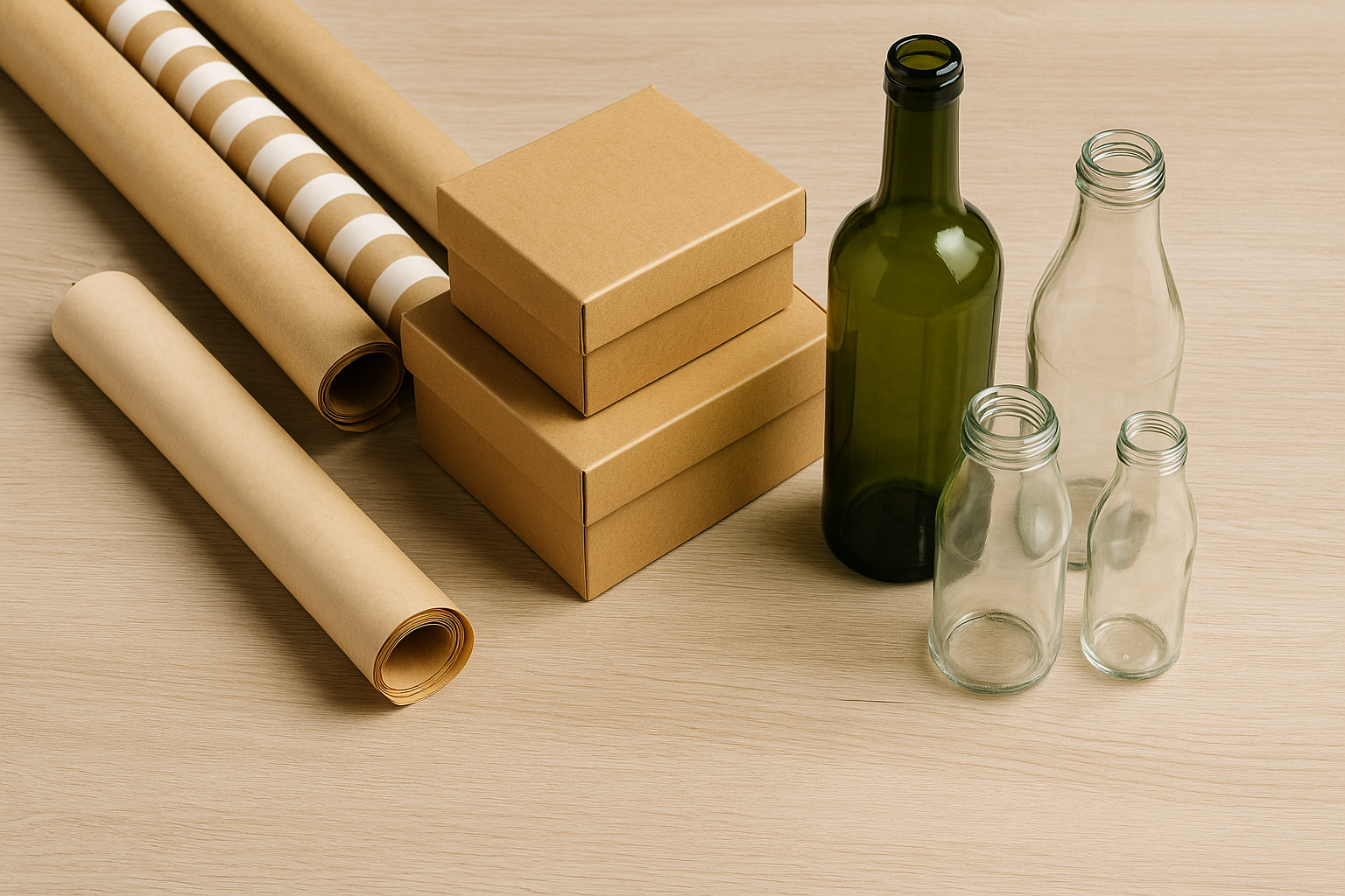 포장지, 상자, 빈병 정리하는 법 완전 정복