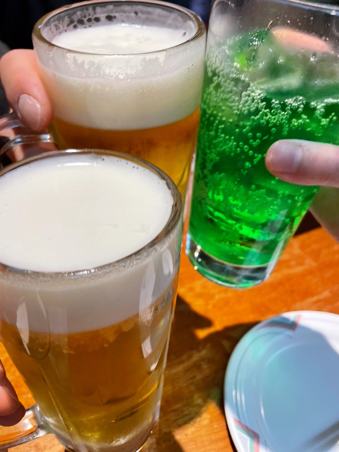 Kushidori Tokeidaidori BEER 그리고 어린이 음료