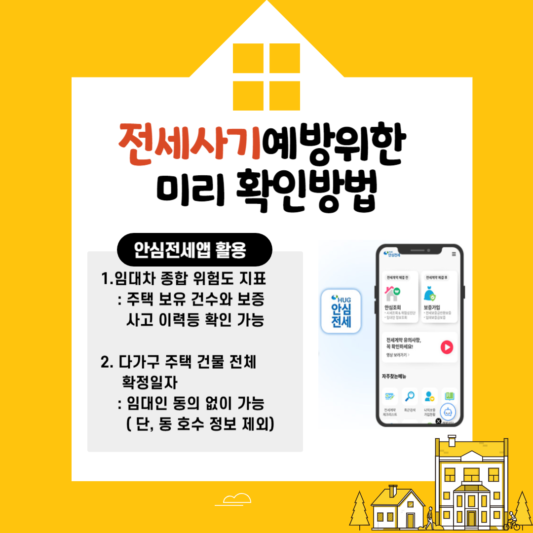 전세사기예방위해 미리확인하는 방법