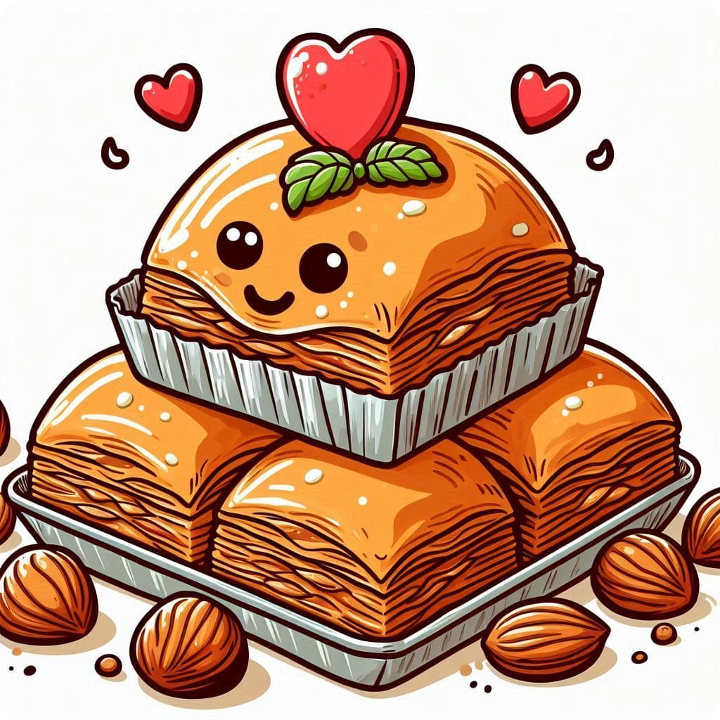 Baklava g&uuml;lla&ccedil;