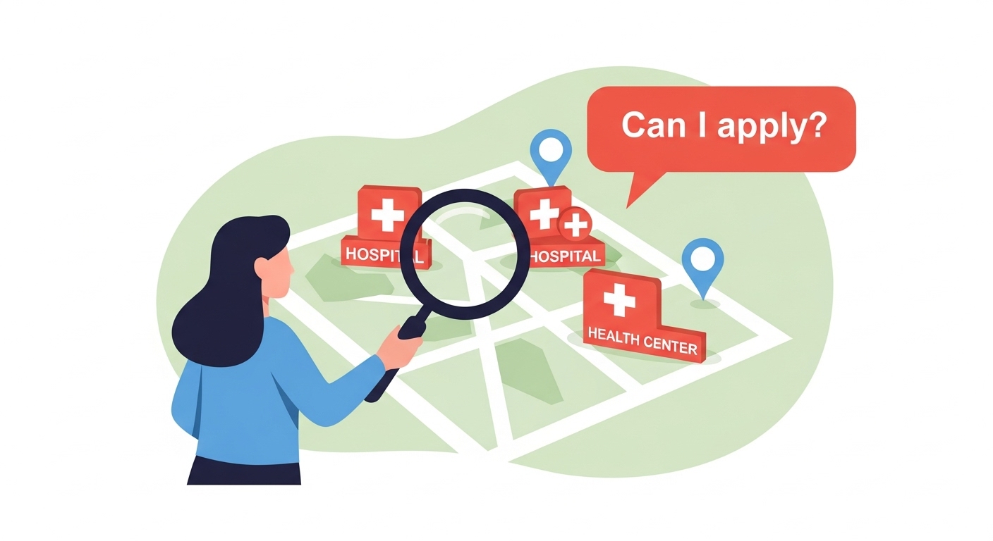 신청가능한 병원,보건소 알아보기