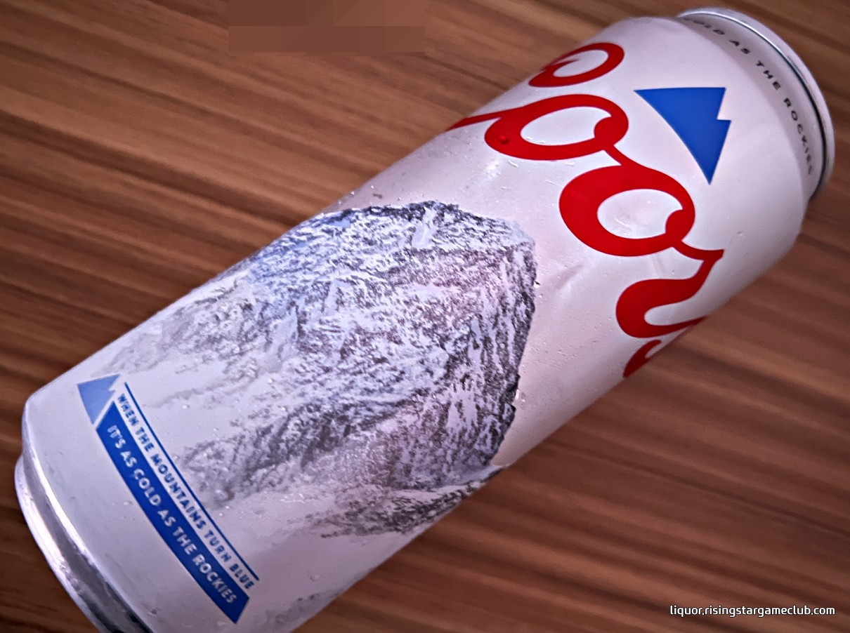 쿠어스 Coors 표지에 그려진 로키산맥