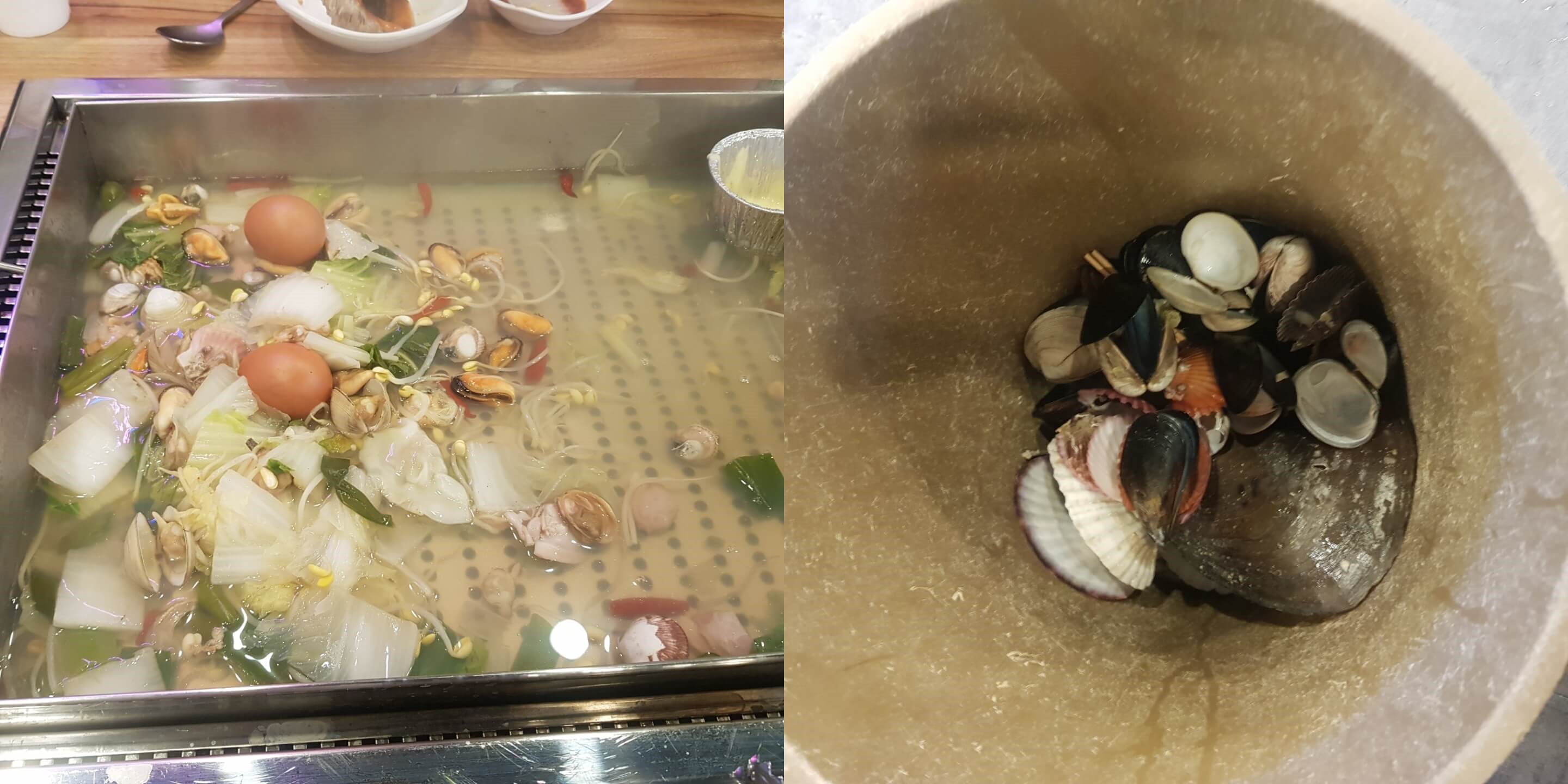 광진구 구의 맛집 찌마기 리뷰 조개찜 모둠 맛집