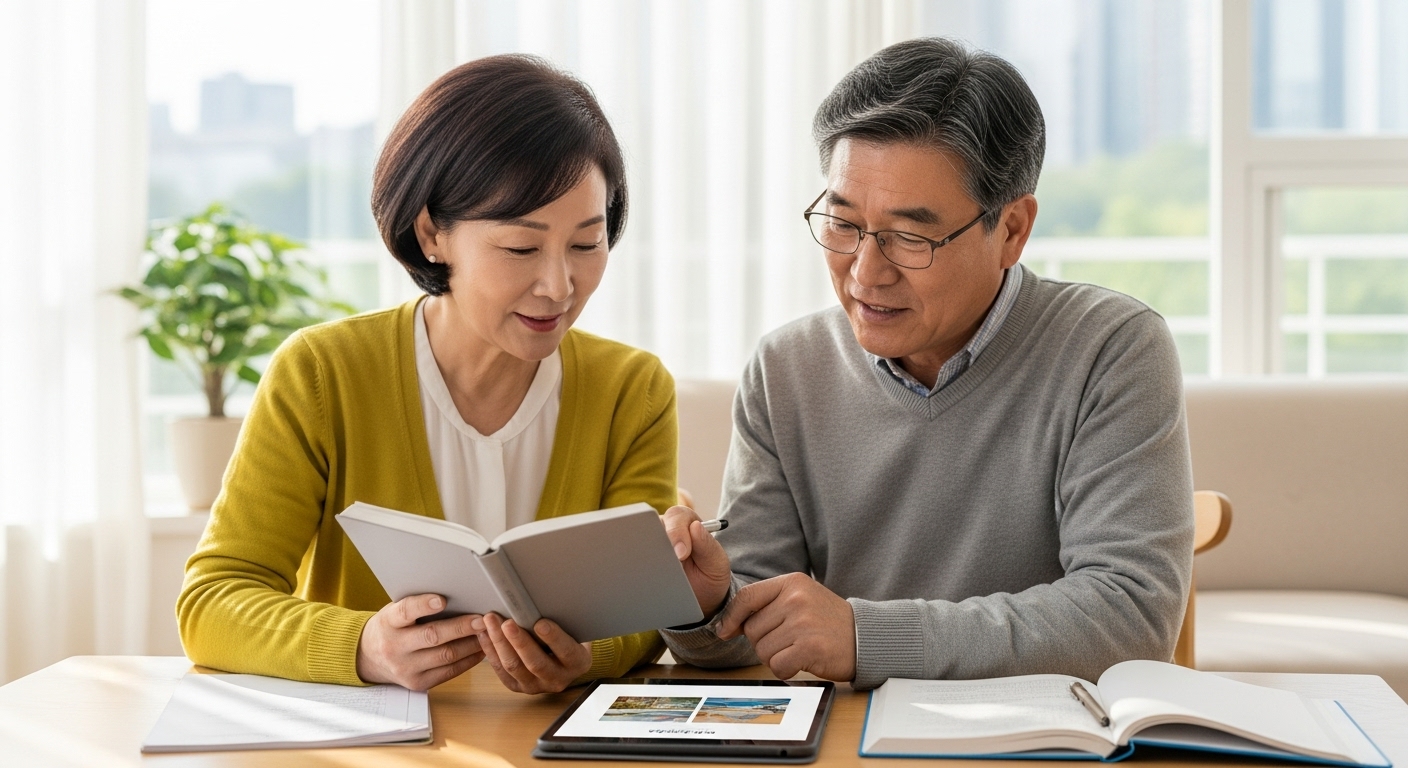 전자책 아이디어 회의 장면