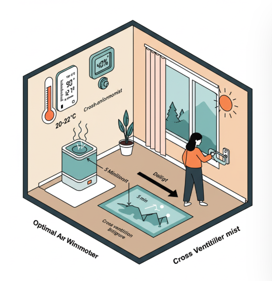 집안 공기·온습도·환기