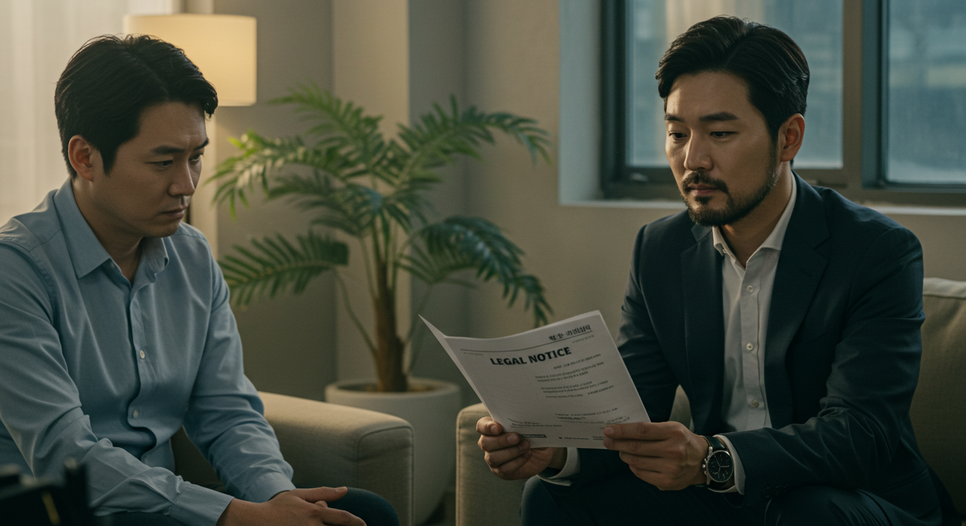 친구돈, 내용증명, 지급명령