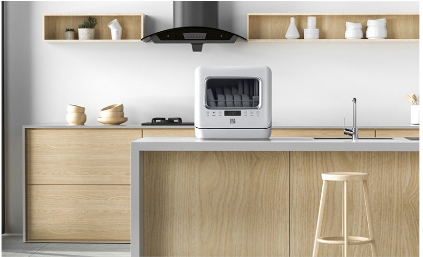 쉐프본 무설치 식기세척기 WQP4-6201-KR