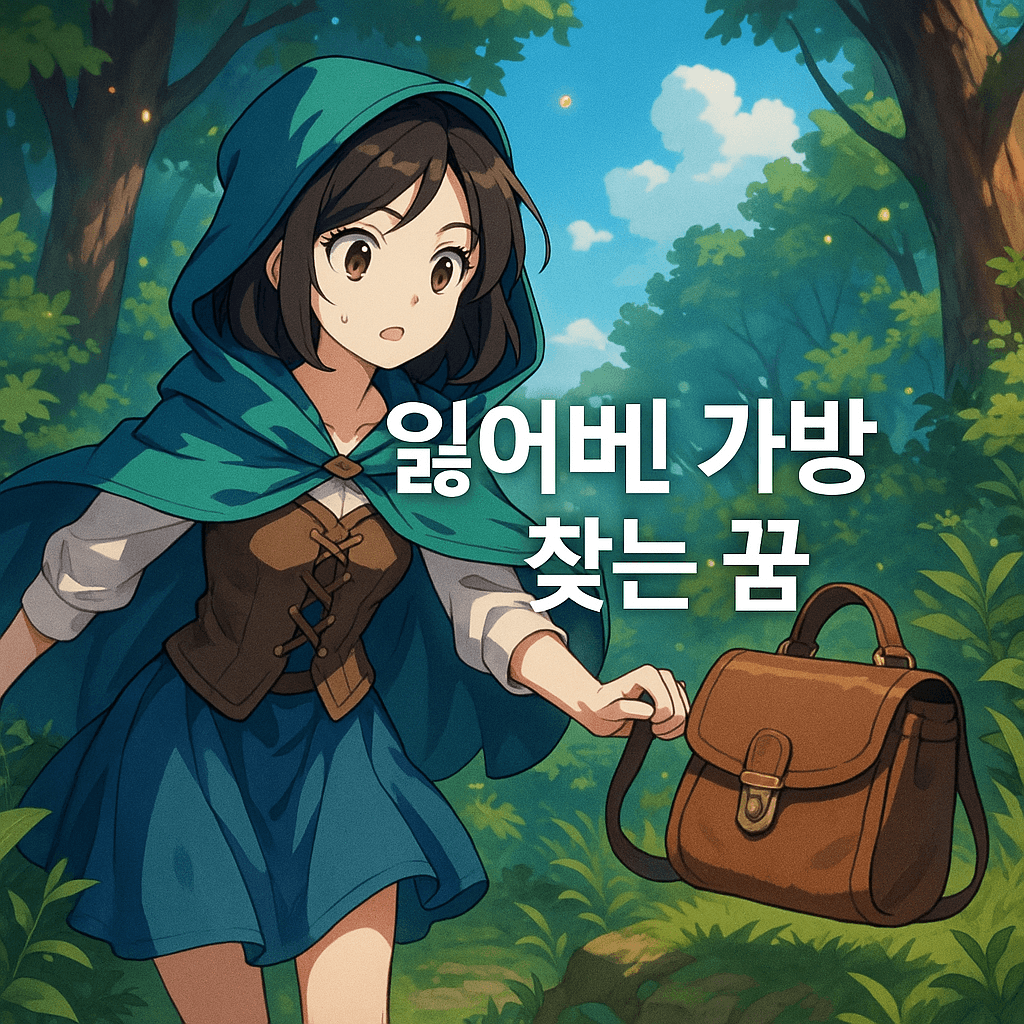 잃어버린 가방 찾는 꿈 해몽