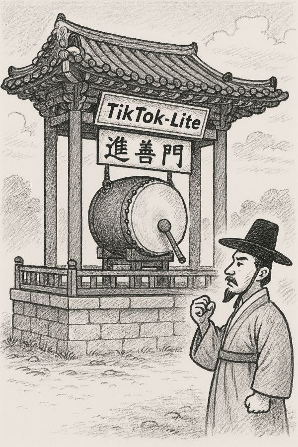 북치기 대항전은 게임일 뿐입니다