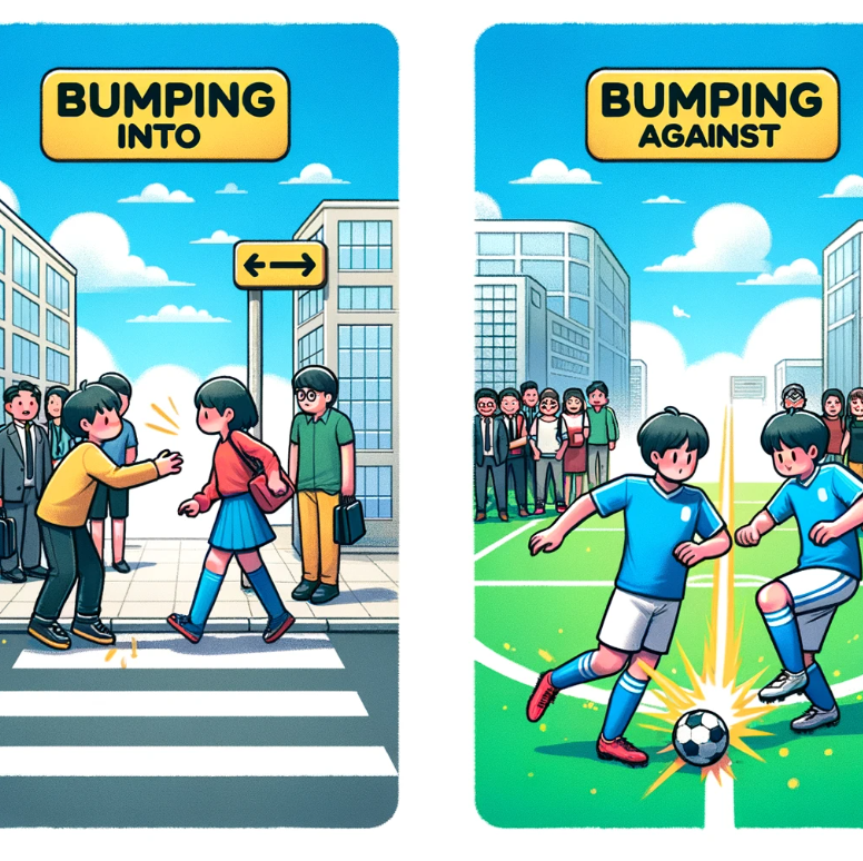 부딪히다 부딪치다 차이점