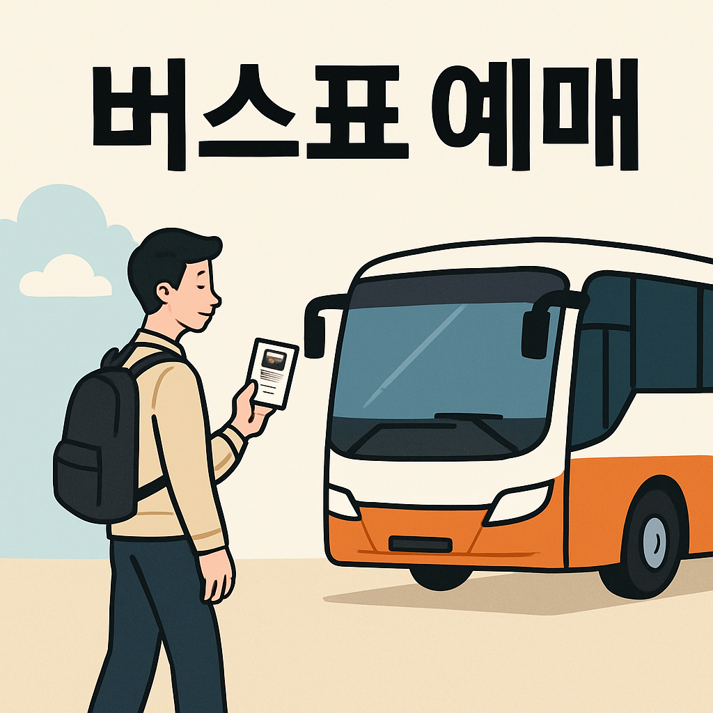 시외버스표 예매