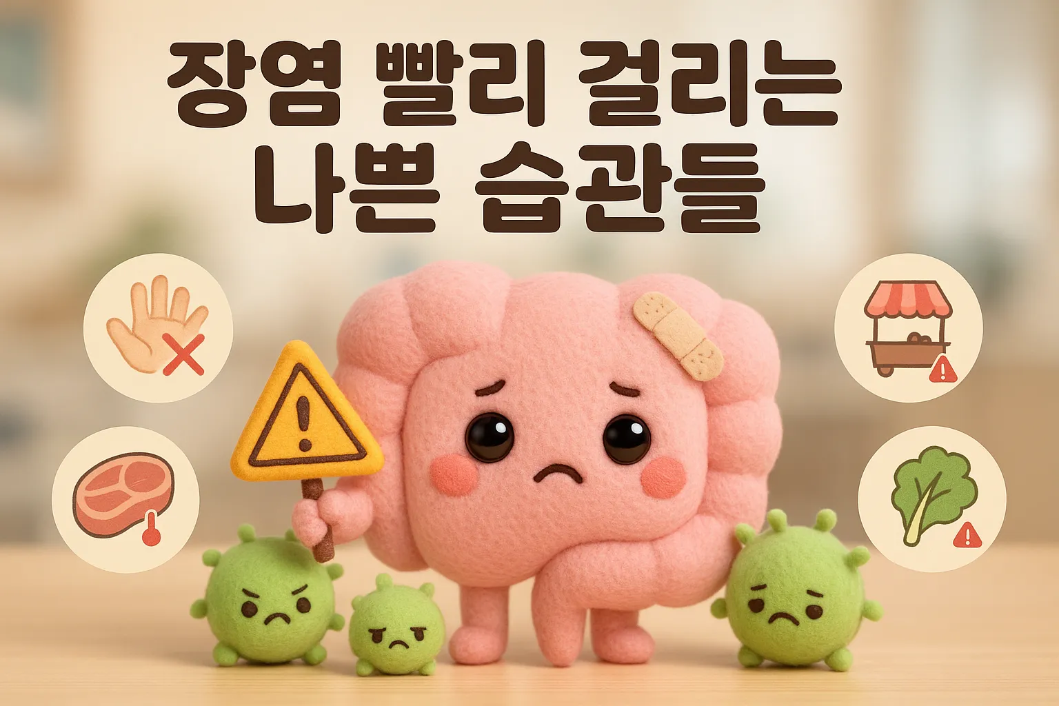 장염 빨리 걸리는 나쁜 습관 7가지, 당신도 해당될까?