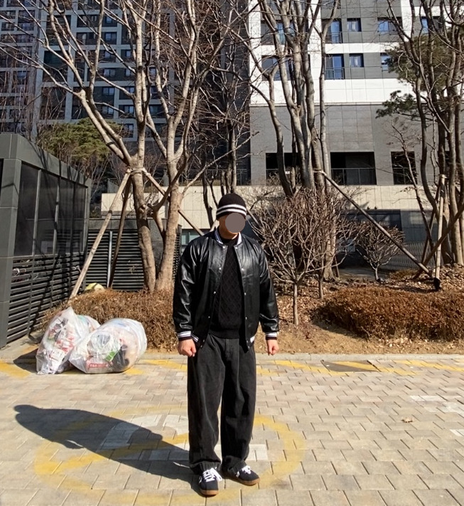 데일리룩('26.2.2.)루오에스펙 울니트햇 벙거지 버킷햇, 에이징씨씨씨 스타디움 재킷, 무신사스탠다드 아란케이블 니트, 무신사스탠다드 벌룬 팬츠, 컨버스 올스타 클래식 트레이너