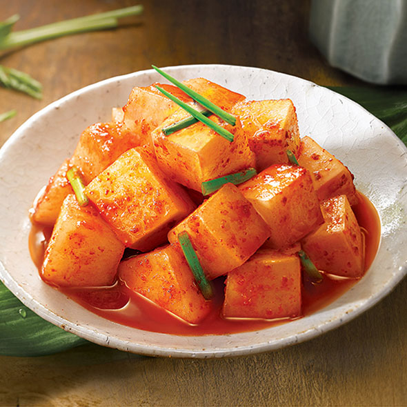 깍두기 맛있게 담는법