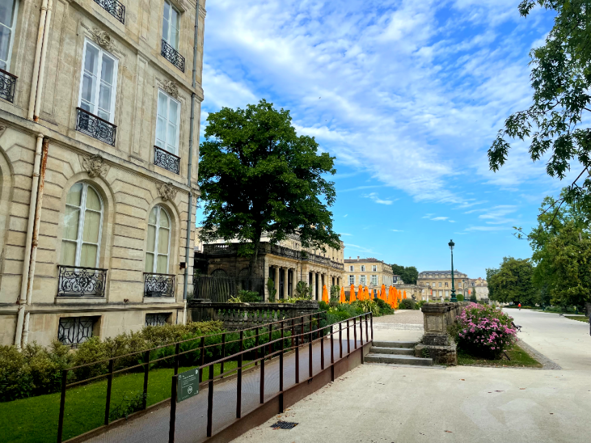 보르도 식물원-Jardin Public 테라스