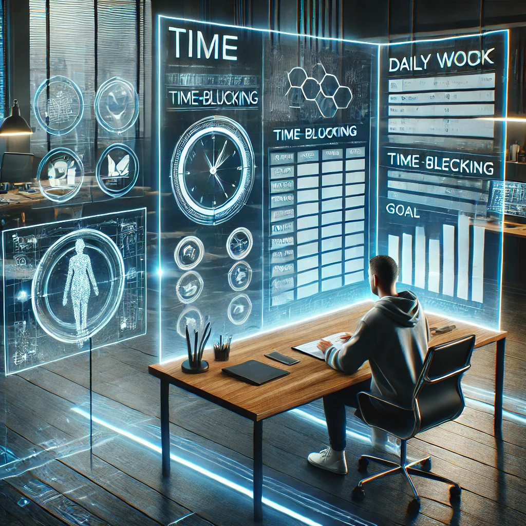 성공한 사람들이 실천하는 시간 관리 습관을 표현한 이미지 사진