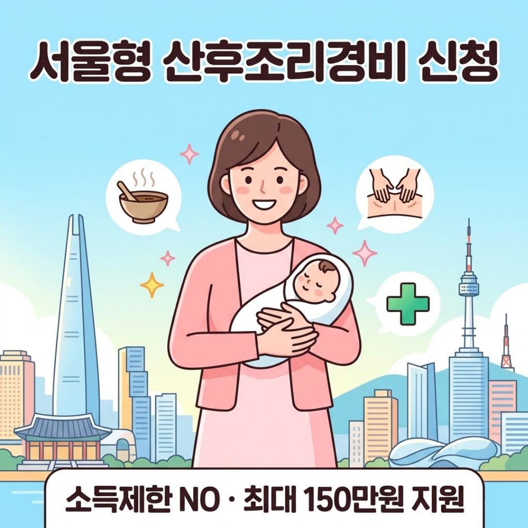 2026년 서울형 산후조리경비 신청방법 및 사용처 썸네일 이미지
