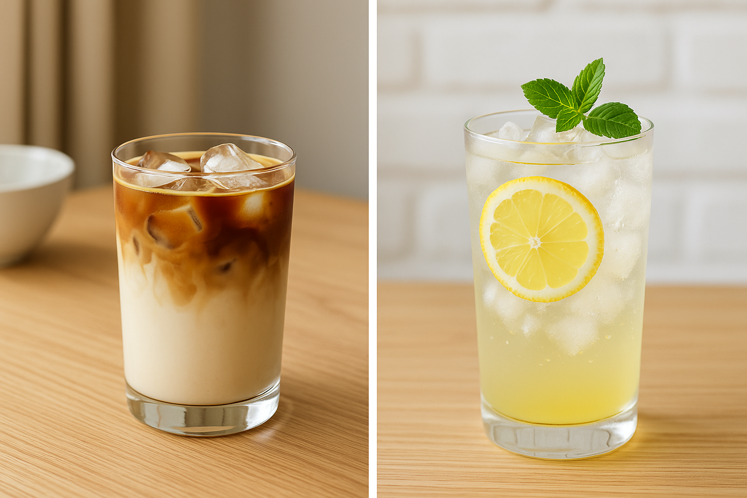 여름 홈카페 메뉴