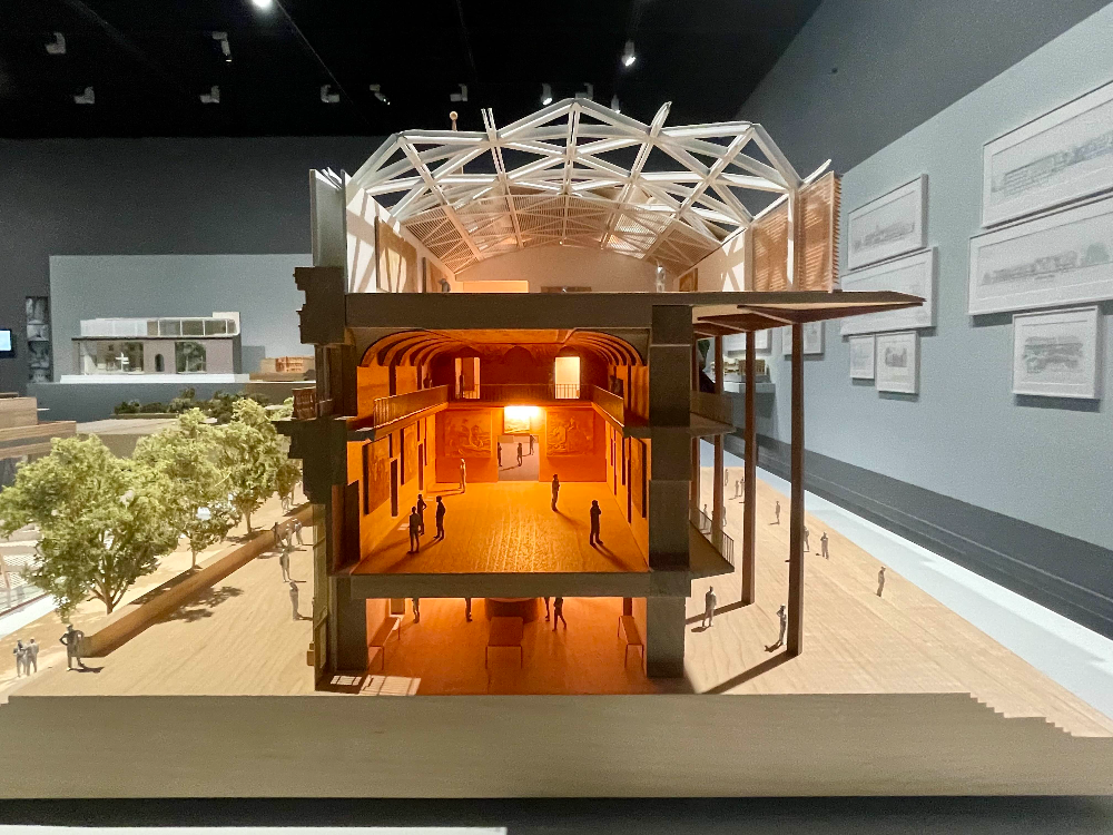 프라도 미술관 단면