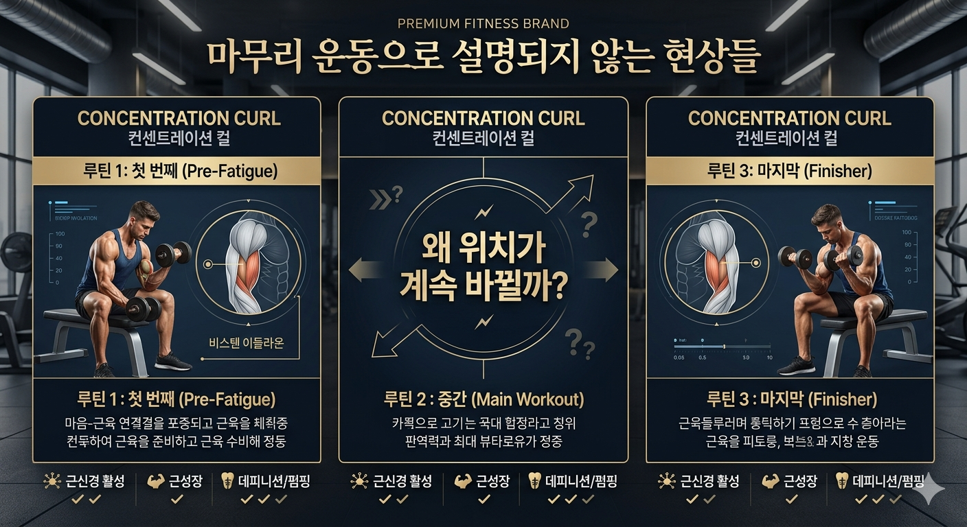 마무리 운동으로 설명되지 않는 현상들