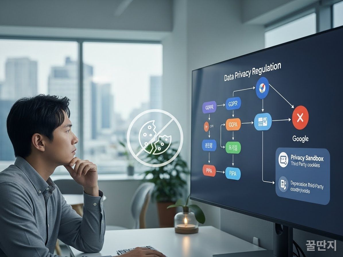 구글 쿠키 정책 변화와 개인 정보 보호 규제를 분석하는 한국 마케터