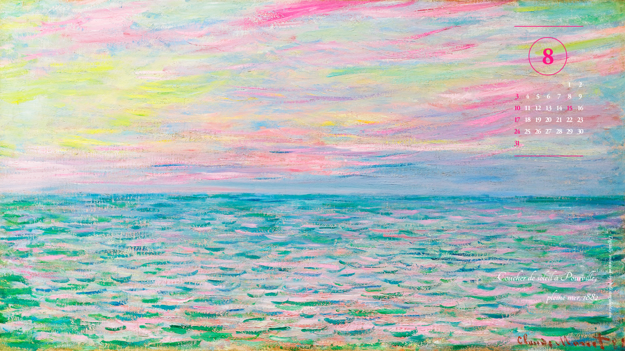 04 푸르빌의 일몰 A - 2025년8월 노트북배경화면